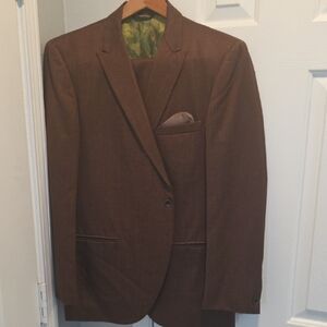 Classic Red Brown Men's Suit